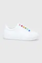 белый Кожаные ботинки Kurt Geiger London Liviah Chunky Rainbow Женский