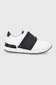 Dkny Buty Marlin imitacja skóry licowej biały K4122384.WHB