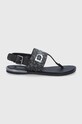 Dkny sandale de piele imitatie de piele negru K4122393.BWG