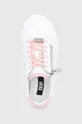 λευκό DKNY - Δερμάτινα παπούτσια