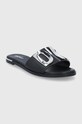 Kožené pantofle Dkny K4156118.BLK černá SS22