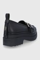 Încălțăminte Red Valentino - Mocasini de piele XQ2S0G89DMH.0NO negru
