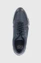 σκούρο μπλε Δερμάτινα παπούτσια Tommy Hilfiger