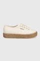 beige Superga scarpe da ginnastica Donna