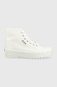 Superga tenisi platformă alb S00GXG0.901