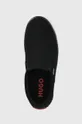 μαύρο Πάνινα παπούτσια HUGO