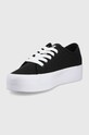 Obuwie DC tenisówki Manual ADJS300280 czarny