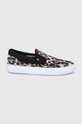 DC tenisówki slip on brązowy ADJS300277