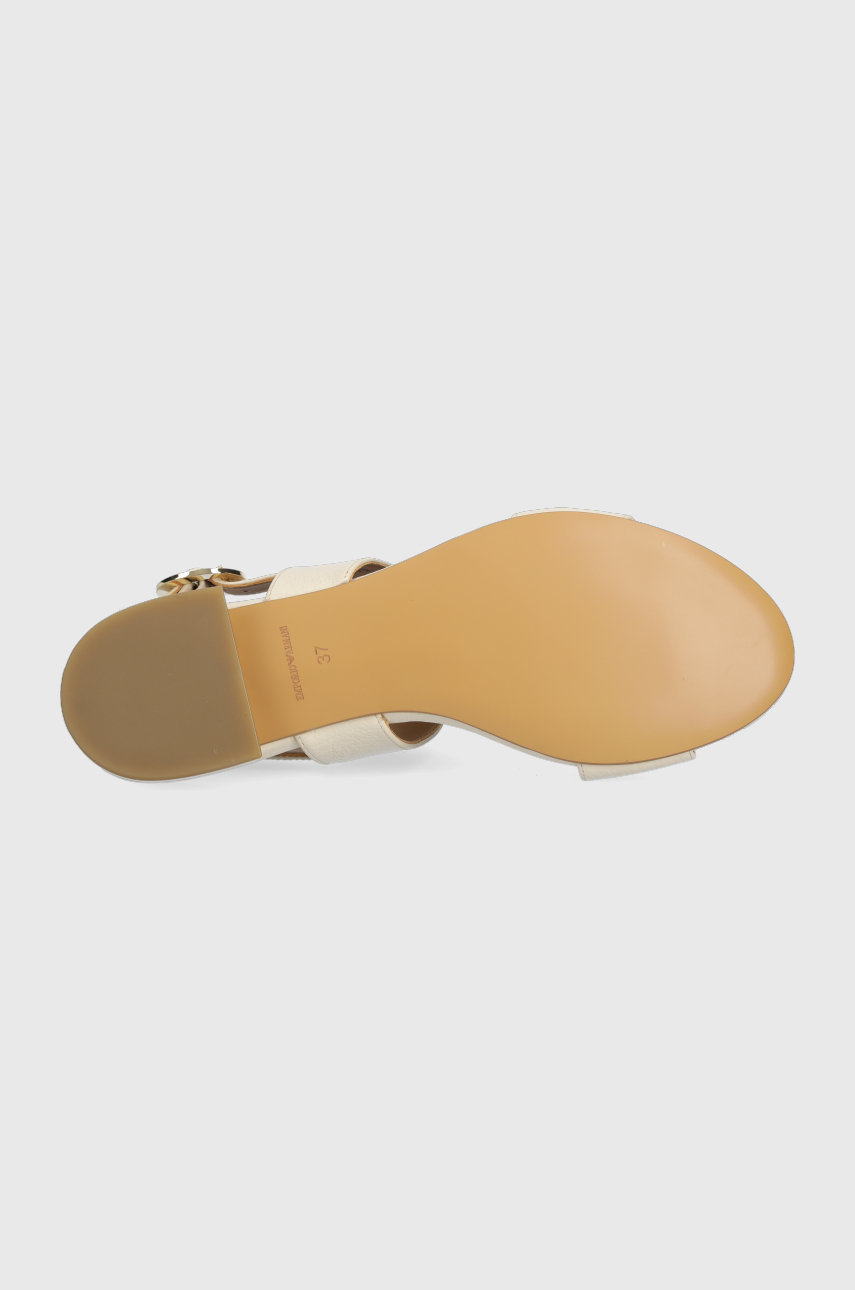 Emporio Armani sandały skórzane X3P770.XF636.00159 Damski