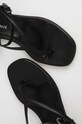 Emporio Armani sandały skórzane X3Q077.XF261.00002 czarny