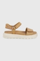 beżowy Timberland sandały Ray City Sandal Ankl Strp Damski