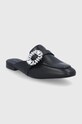 Sisley slapi de piele 8G9LWD00B.700 negru SS22
