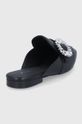 Încălțăminte Sisley slapi de piele 8G9LWD00B.700 negru