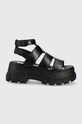 Buffalo sandale platformă negru 1602025.BLK