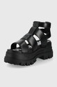 Încălțăminte Buffalo sandale 1602025.BLK negru