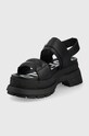 Obuwie Buffalo sandały Rude Ring 1602071.blk czarny