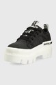 Obuwie Buffalo tenisówki Raven Lo 1630640.blk czarny