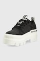 Obuwie Buffalo tenisówki Raven Lo 1630640.blk czarny