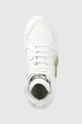 λευκό Δερμάτινα παπούτσια Elisabetta Franchi