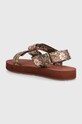 Încălțăminte Roxy sandale ARJL100930 burgundia