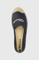 granatowy Blauer espadryle