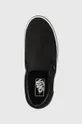 μαύρο Πάνινα παπούτσια Vans Ua Classic Slip-on Stackform