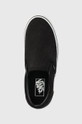 μαύρο Πάνινα παπούτσια Vans Ua Classic Slip-on Stackform