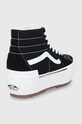Obuwie Vans trampki SK8-Hi Stacked VN0A4BTW5ZN1 czarny