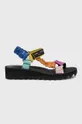 viacfarebná Kožené sandále Kurt Geiger London Orion Dámsky