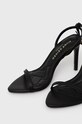 Kožené sandály Kurt Geiger London Shoreditch 8881300109.BLK černá SS22