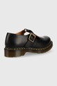 Dr. Martens półbuty skórzane Polley DM14852001 czarny SS23