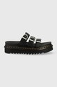 Dr. Martens klapki skórzane Blaire Slide pozostałe czarny DM25456001.Blaire.Slid