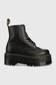 Dr. Martens bocanci de piele 5-8 cm negru DM26925001