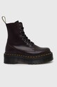 Kožne čizme Dr. Martens Jadon zrnata koža bordo DM27311626.D.Jadon