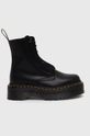 чёрный Кожаные полусапоги Dr. Martens Женский