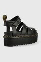 Dr. Martens sandały skórzane Blaire Quad DM27296001 czarny SS22