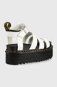Dr. Martens sandały skórzane Blaire Quad DM27296100 biały AA00