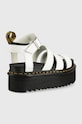 Dr. Martens sandały skórzane Blaire Quad DM27296100 biały AA00