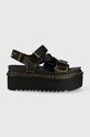 Dr. Martens sandale platformă negru DM27351001.Kimber