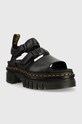 Usnjeni sandali Dr. Martens DM27405001.Ricki3strap črna AW22