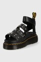 Obuwie Dr. Martens sandały skórzane Clarissa II Quad DM27572001.Clarissa.II czarny