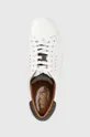 biały MICHAEL Michael Kors buty skórzane IRVING LACE UP 43S7IRFS3L.272
