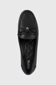 Δερμάτινα μοκασίνια MICHAEL Michael Kors Juliette Moc μαύρο 40S2JTFR1L.001