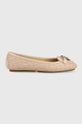 różowy MICHAEL Michael Kors baleriny LILLIE MOC 40S2LIFR1B.857 Damski