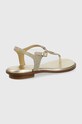 MICHAEL Michael Kors sandały Mallory Thong 40S2MAFA1D.740 złoty SS22
