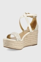 Sandali Michael Kors Serena Wedge Espadrille  Steblo: Sintetični material, Naravno usnje Notranjost: Naravno usnje Podplat: Sintetični material