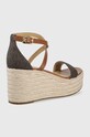 MICHAEL Michael Kors sandale Serena Wedge Espadrille 40S2SEMS1B.200 maro SS22