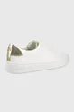 Δερμάτινα παπούτσια MICHAEL Michael Kors Irving Lace Up λευκό