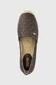 Еспадрилі MICHAEL Michael Kors Kendrick Slip On коричневий 40R6KNFP1B.200