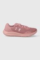 Běžecké boty Under Armour Charged Pursuit 3 textilní růžová 3024889